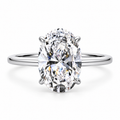 The Amara™ 3.0ct Oval Solitaire